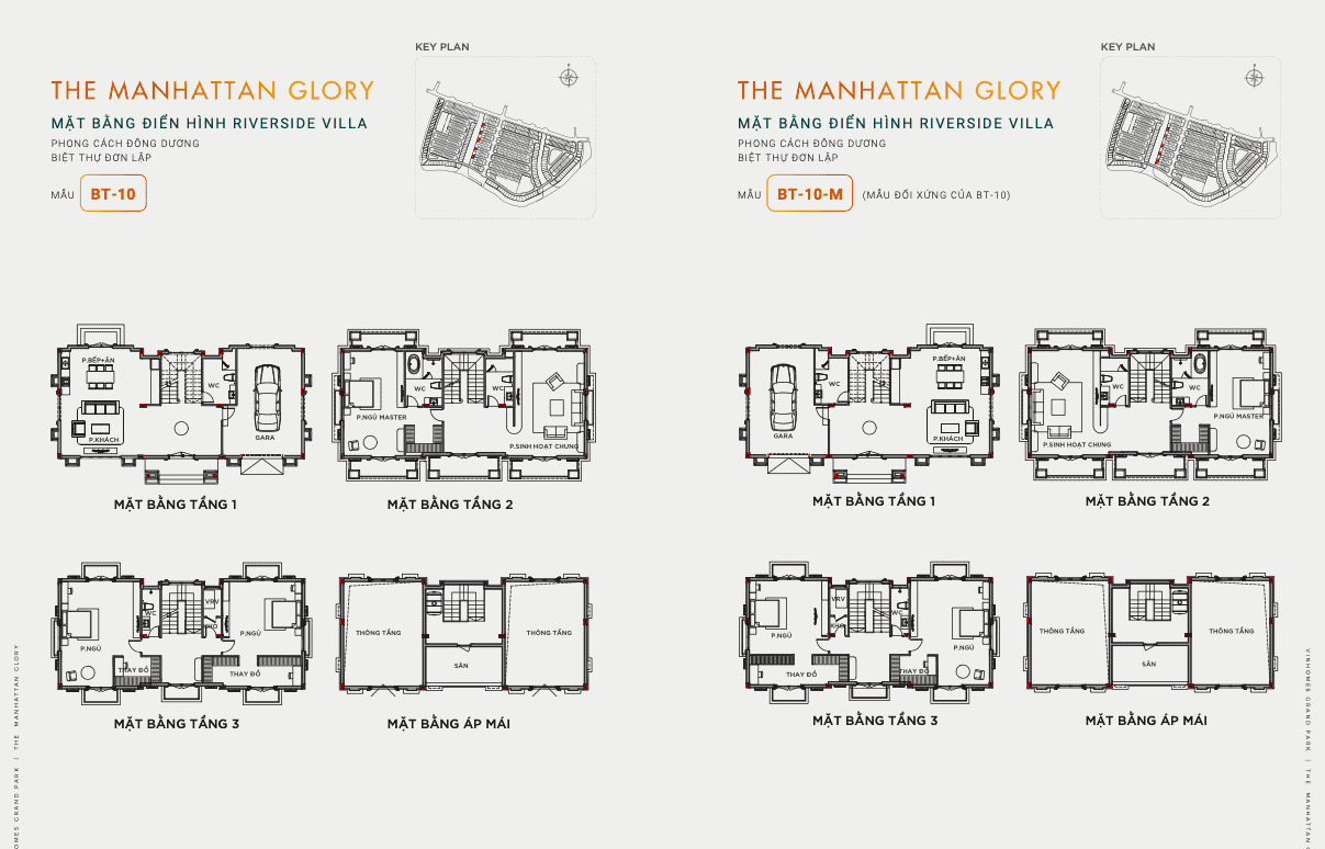 layout thiết kế biệt thự vinhomes manhattan glory
