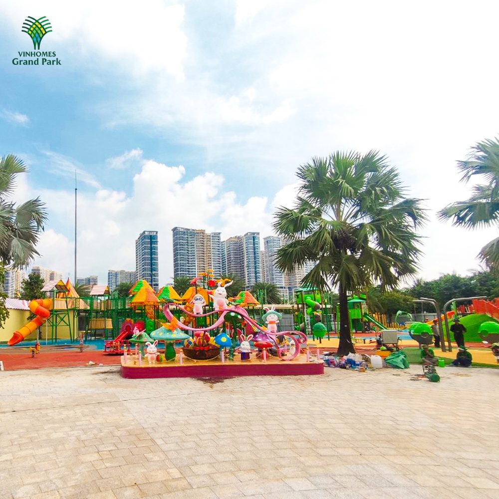 công viên giải trí vinwonder tại Vinhomes Grand Park