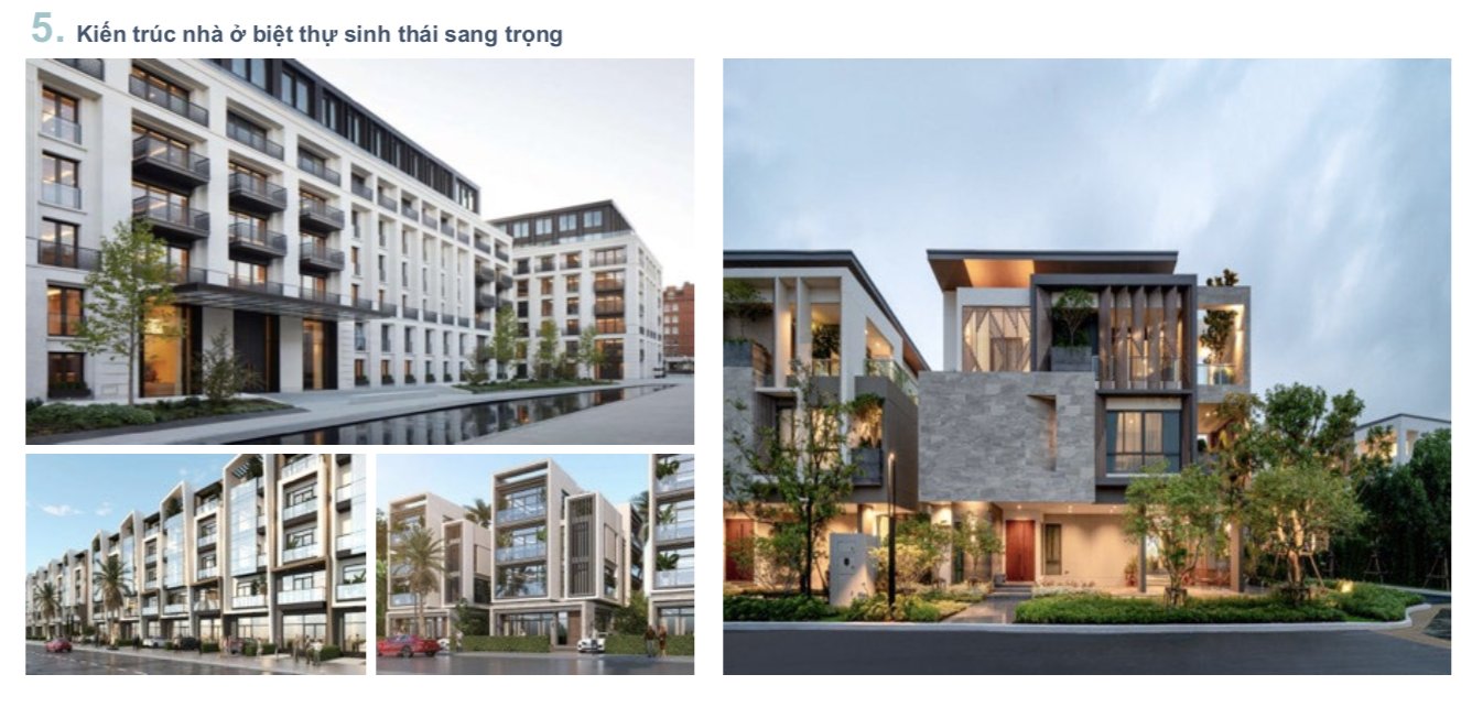 Thiết kế biệt thự Vinhomes Green City