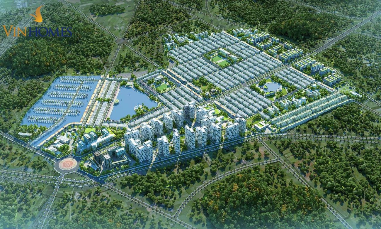 phối cảnh tổng thể Vinhomes Green City