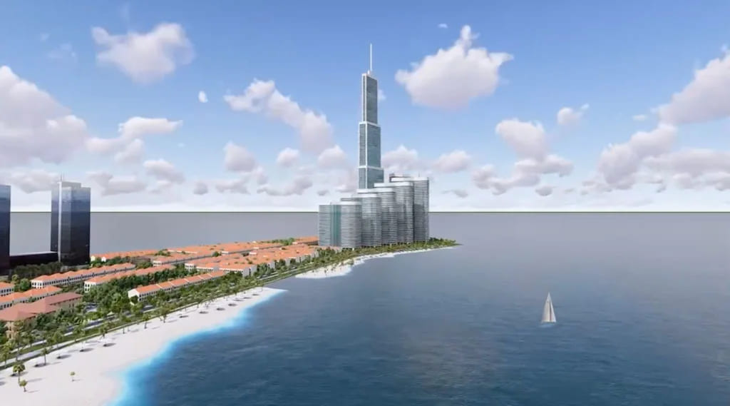 tháp tài chính vinhomes cần giờ